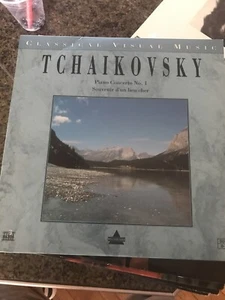 Tchaikovsky Classical Visual Music. Laserdisc Piano Concerto No.1 Souvenir T1 - Picture 1 of 4