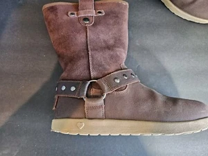 NEW - UGG LEATHER / SUEDE BOOTS SZ. 6 - Picture 1 of 11