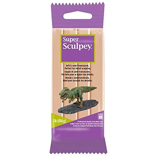 Polyform Products Company Super Sculpey Argilla polimerica, Beige (U8h) - Immagine 1 di 1