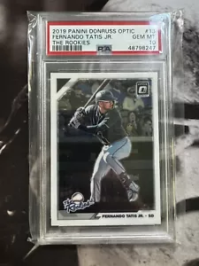 2019 Donruss Optic The Rookies #13 Fernando Tatis Jr. PSA 10 GEM MINT - Picture 1 of 1