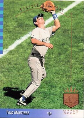 1993 SP Tino Martinez Seattle Mariners #134 - Image 1 of 2