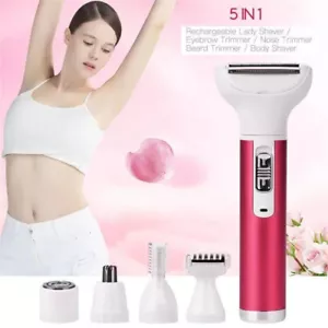Elektrischer Rasierer Intimbereich Akku Damenrasierer Bikini Trimmer Epilierer - Bild 1 von 10