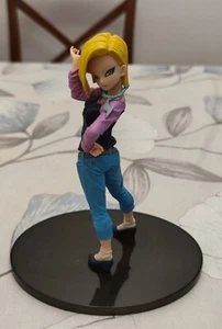 Dragon Ball Super ANDROID No. 18 Figure SCultures 6 Banpresto Japan Authentic - Imagen 1 de 5