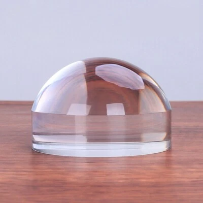 Paperweight Desktop Magnifier Table Magnifying Glass Reading Crystal 8X 7X 6X 5X - Image 1 of 4