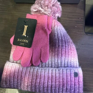 Igloos Youth Hat And Gloves - Picture 1 of 6