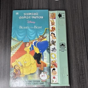 Disney La Bella y la Bestia Sonido Dorado Libro de Cuentos Vista N Sonido Libro Electrónico - Imagen 1 de 5