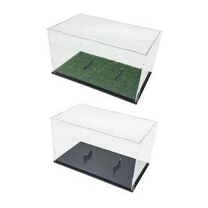Acrylic Football Display Case, Keepsake Holder, Rugby Holder, Football Storage - Picture 1 of 12