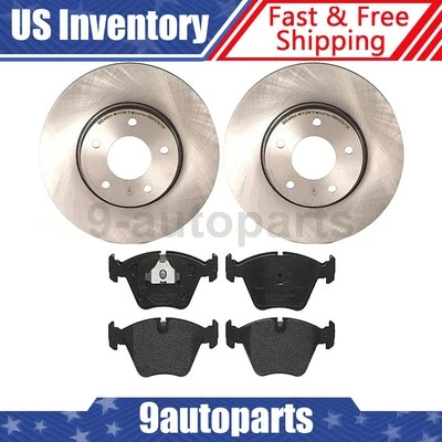 Kit de frenos delanteros Brembo rotores de disco pastillas de freno para Jaguar XJ8 1999-2003 Foto 1 de 4