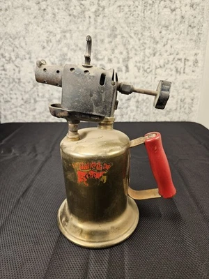 Soplador de latón vintage CLAYTON & LAMBERT   Foto 1 de 4