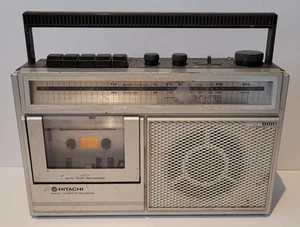 Vintage c1988 Hitachi TRK-5550ER Radio Cassette Player (Not Working) - Picture 1 of 9
