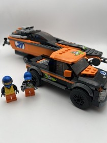 Lego City 4x4 With Power Boat 60085 Set - Retired