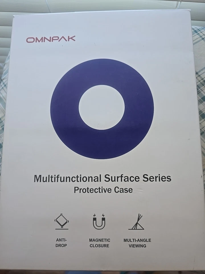 Omnpak Microsoft Surface Pro 9 Case and Cover Lightweight Protective Stylus - Image 1 of 2