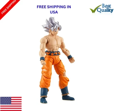 Figura de acción Bandai Dragon Ball Super Evolve Goku Ultra Instinct 5"... Foto 1 de 4