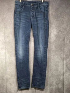 Marithe Francois Girbaud Breaker Slim Straight Jeans Womens Sz 30 Blue EUC - Picture 1 of 11