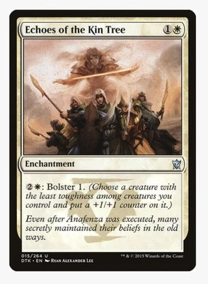Echoes of the Kin Tree | MTG DTK | Bolster +1/+1 Counter EDH Engine | LP - Image 1 of 3