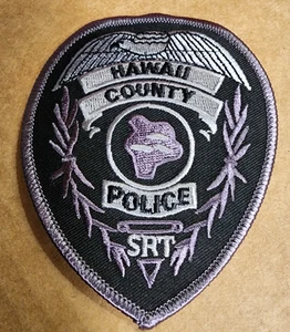 HI Hawaii County Hawaii Police SRT Patch(4in) - Picture 1 of 1