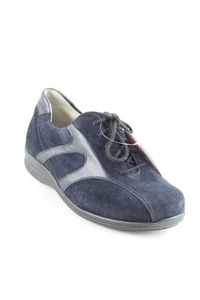 Zapatos brogue Mujeres Talla EU 35 azul oscuro look casual - Imagen 1 de 5