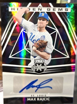2022 Elite Extra Edition Hidden Gems Max Rajcic HG-MR AUTO Free Rtns - Image 1 of 2