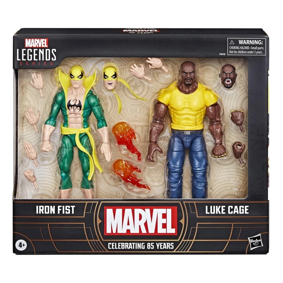 Marvel Legends Iron Fist and Luke Cage 6 Inch Action Figure Set - Image 1 of 1