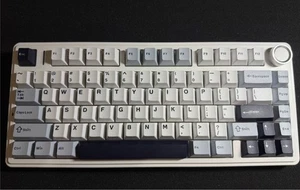 AULA Mechanical Keyboard White Gray Bluetooth USB 2.4G Type-C Wired - Picture 1 of 3