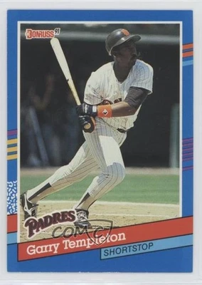 1991 Donruss Garry Templeton (6 Purple Stripes on Right Border) #252 - Image 1 of 2