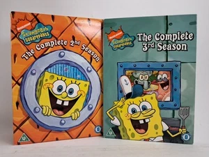 2 DVD-Boxen: Spongebob Squarepants Season 2+3, Stephen Hillenburg, 6 DVDs, eng - Photo 1/2