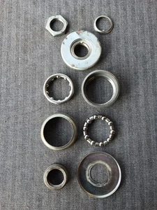 70er 80er Hawthorne Innenlager 10 Stück passend für American Bicycles #66 Kugellager! - Bild 1 von 2