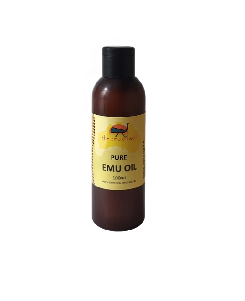 EMU OIL WELL 100% Pure Australian Emu Oil 100ml Superb Quality