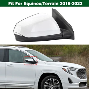 Right Passenger Side Mirror with Signal Lamp 7 Pin For Equinox/Terrain 2018-2022 - Picture 1 of 17