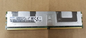 Samsung M386A8K40BM1-CRC 64GB PC4-2400T DDR4 ECC REG Server RAM Memory wHeatsink - Picture 1 of 4