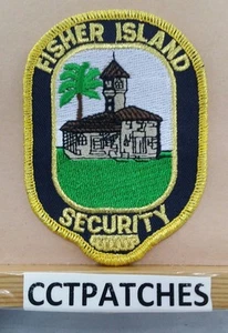 FISHER ISLAND, FLORIDA SECURITY (POLICE) SHOULDER PATCH - Picture 1 of 2