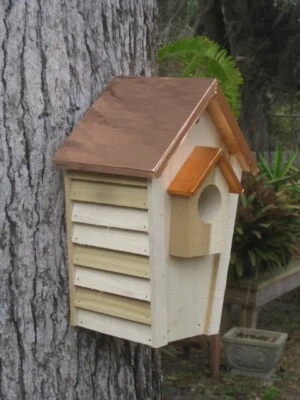 Casa Bluebird con techo revestido de cobre Foto 1 de 4