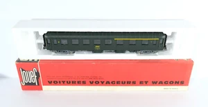 Coche de tren modelo Jouef calibre HO 5112 voiture segunda clase A3 B5 tren autobús D10. - Imagen 1 de 5