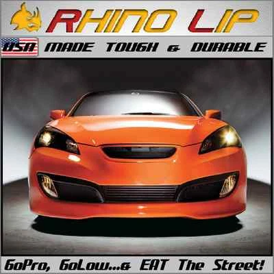 Se adapta a Genesis Hyundai 8' montaje universal goma mentón divisor alerón borde labio Foto 1 de 4