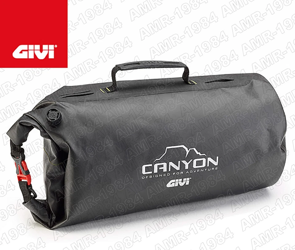 GRT714B GIVI Noir Sac Rouleaux à Partir De Selle Ou Porte-Bagages Imperméable 20 - Photo 1/1