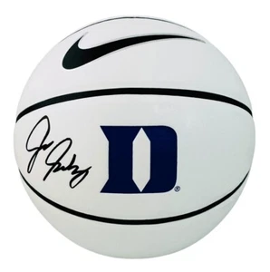 JON SCHEYER DUKE BLUE DEVILS SIGNED BASKETBALL NIKE NCAA BECKETT COA - Picture 1 of 2