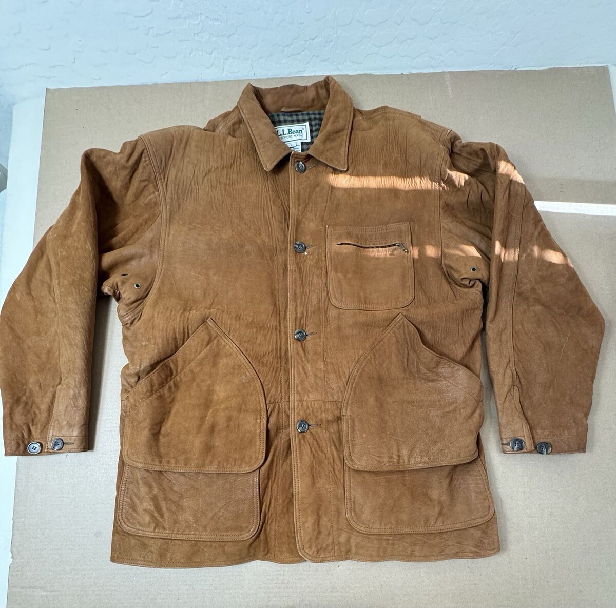 L.L. Bean Coats, Jackets & Vests for Suede Outer Shell Men L.L. Bean Coats, Jackets & Vests for Suede Outer Shell Men