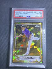 2022 Topps Chrome Sapphire Update Jhoulys Chacin Gold /50