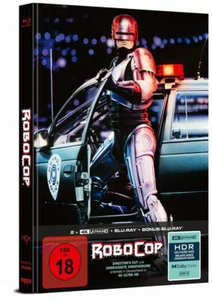 "ROBOCOP" - SciFi Action Cult - ltd 4K UHD + Blu-ray MEDIABOOK - Region ABC - Bild 1 von 2