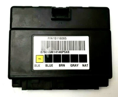 ✅ 03-07 Sierra Silverado BCM PROGRAMMED TO YOUR VIN 15116065 BODY CONTROL MODULE - Image 1 of 2