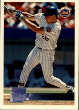1996 Topps New York Mets Baseball Card #259 Rico Brogna