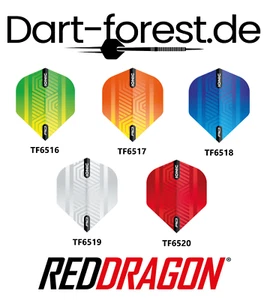 Red Dragon Hardcore Ionic Flights Dart Flight Dartflights Reddragon - Bild 1 von 21