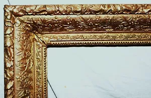 ANTIQUE FITS 14 X 22" PICTURE FRAME GOLD GILT AESTHETIC WOOD VICTORIAN FINE ART - Picture 1 of 24