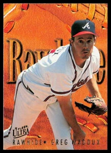 Greg Maddux 1996 Ultra Rawhide #6 NMT - Picture 1 of 2