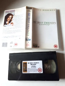 MY BEST FRIENdS WEDDING julia roberts VHS Video Cassette pal UK NEW SEALED - Picture 1 of 5
