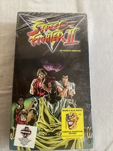 Street Fighter II: The Legend of Hadou Ken (VHS) Vintage Anime RARE NEW SEALED - Picture 1 of 6