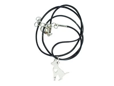 Collar Corazón Cachorro 45cm Miniblings Perro Terrier Acero Inoxidable Jack Russell Foto 1 de 4