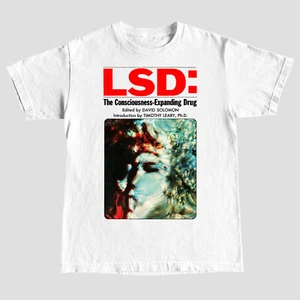 Camiseta LSD: The Consciousness-Expanding Drug. (Timothy Leary) - Imagen 1 de 2