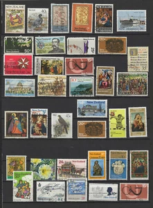 Nouvelle-Zélande un lot de timbre anciens /T2348 - Imagen 1 de 2