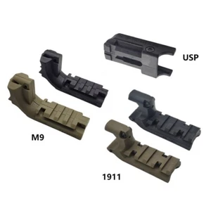Tactical Picatinny Rail Mount Adapter Taschenlampe Optik Halterung für 1911 M9 USP - Bild 1 von 17